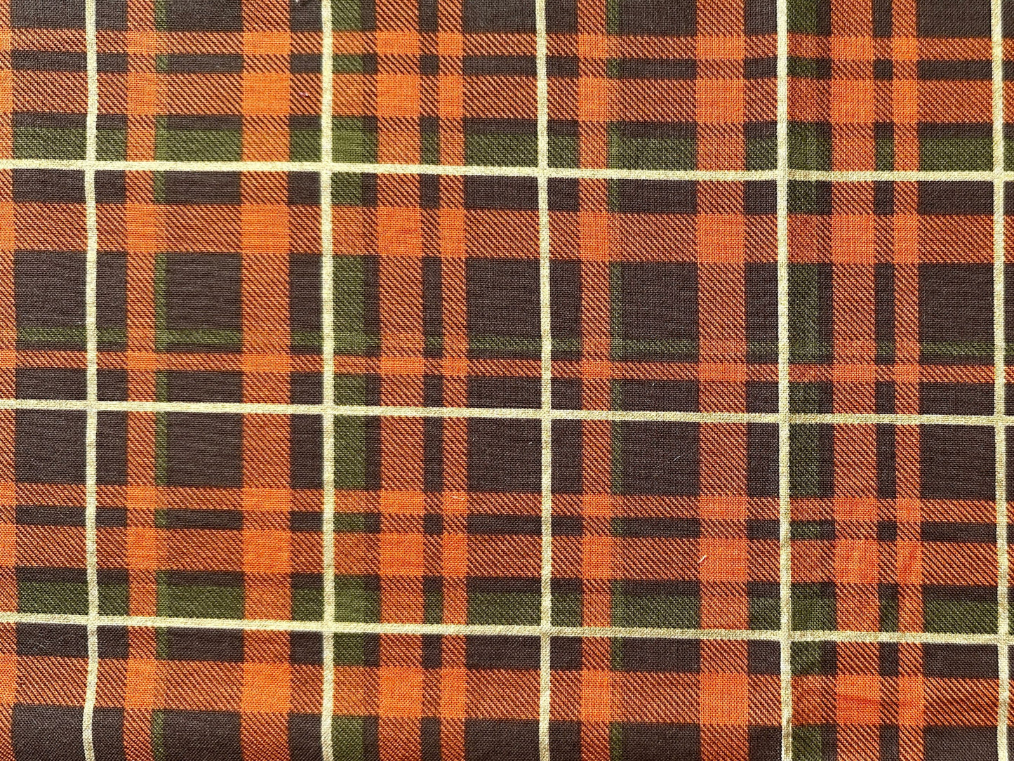 Autumn Plaid Belly Band
