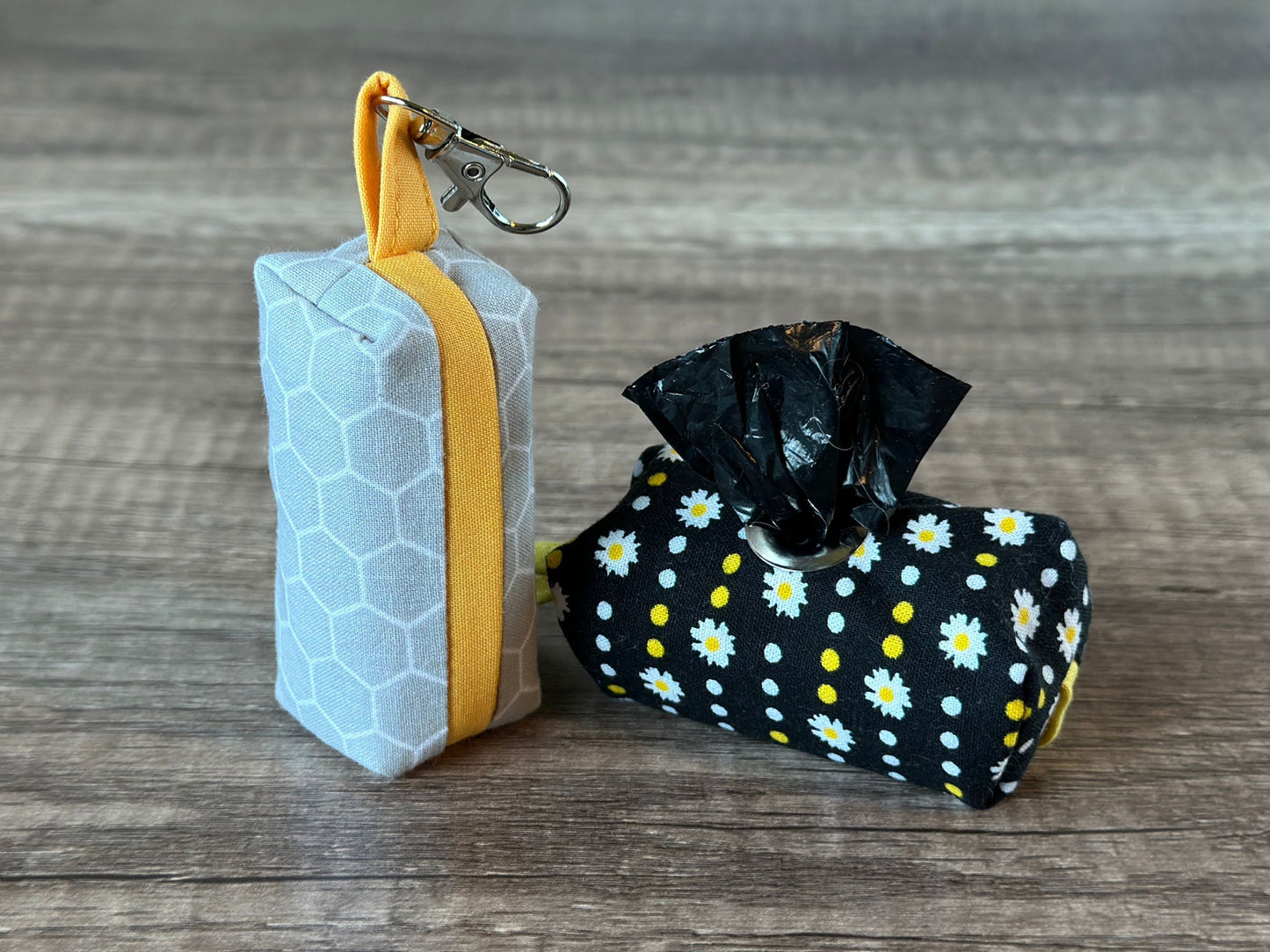 Dog Poop Bag Holder (yellows)