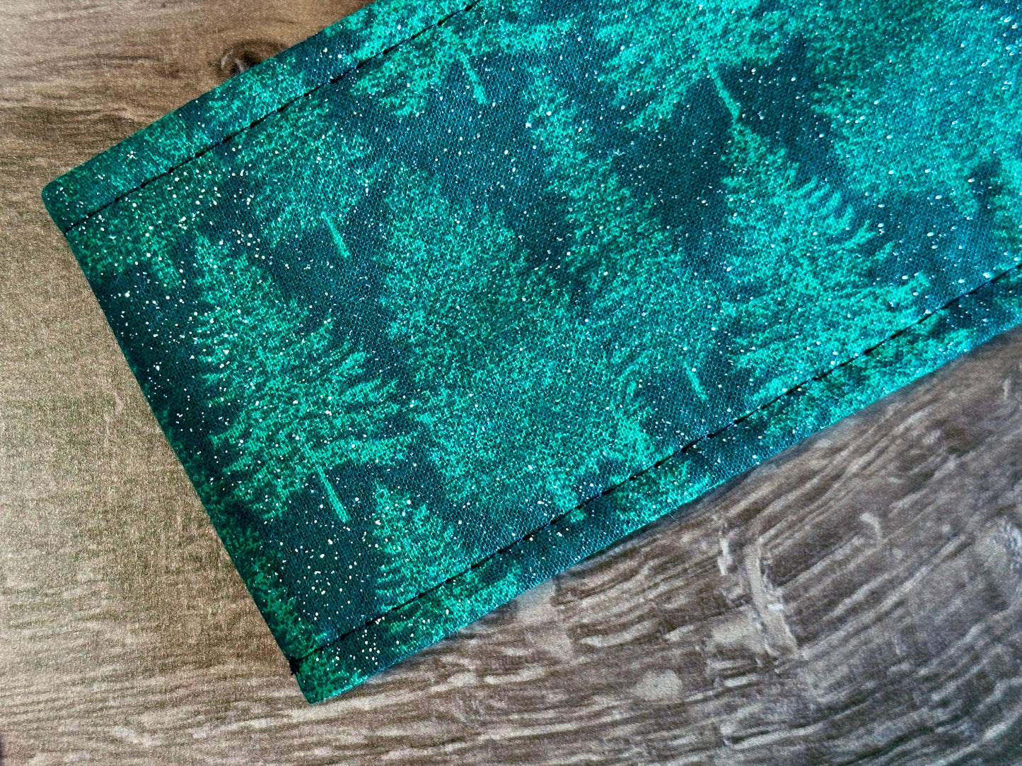 Belly Band (Trees on Red Plaid, Green Trees on Glitter)