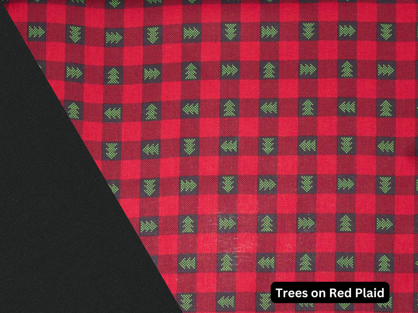 Belly Band (Trees on Red Plaid, Green Trees on Glitter)